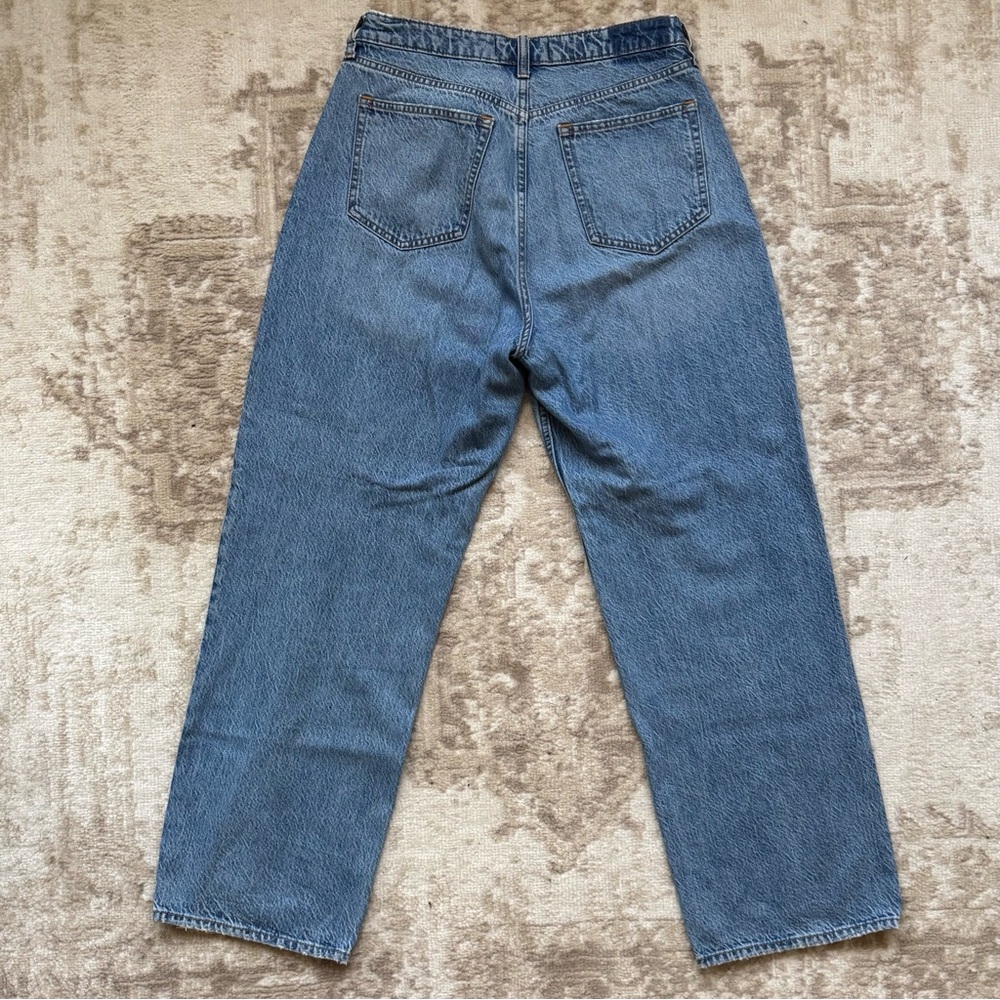 Abercrombie & Fitch Curve Love High Rise Loose Jeans Size 29 - Picture 7 of 10